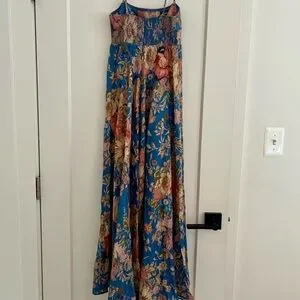 パーティードレス ZIMMERMANN august linen bandeau dress 1982DRS242 Zimmermann August Bandeau Midi Dress | italist